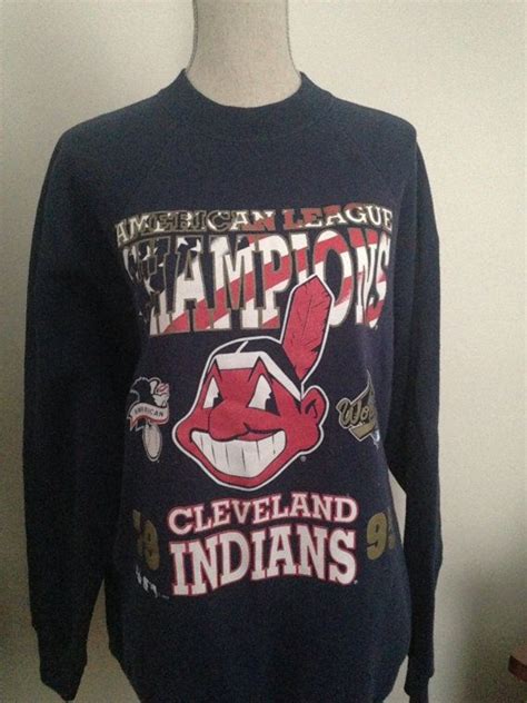 Score a Home Run Look with Indians World Series Sweatshirt!